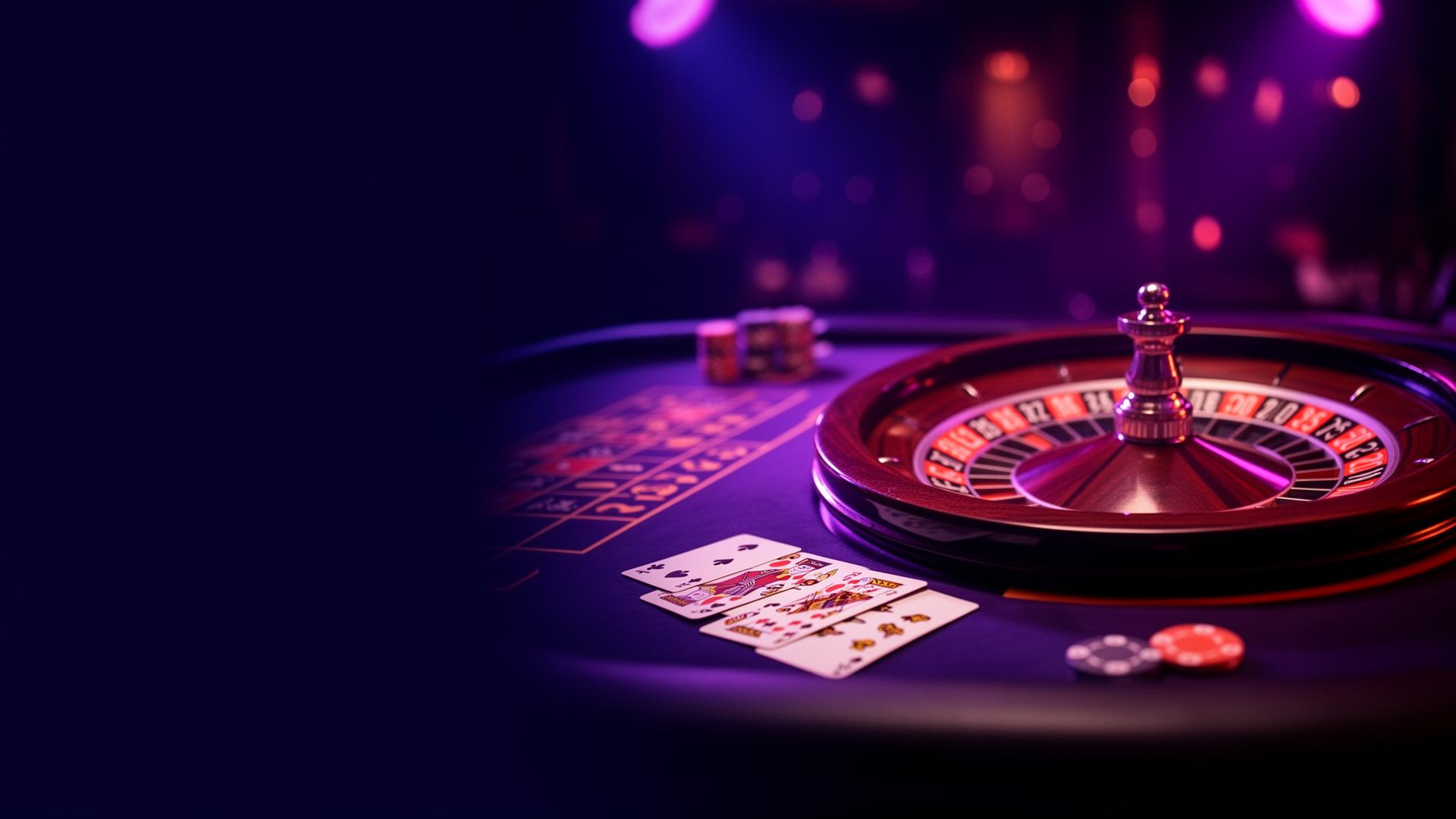 Cybet Live Casino studio met professionele dealer aan een roulettetafel